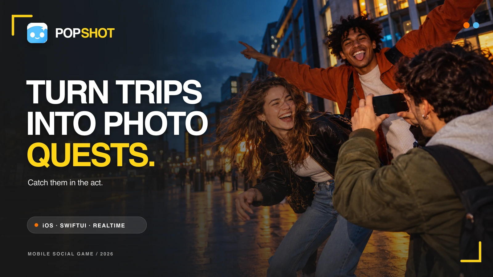 PopShot!!: Gamified travel documentation for groups.